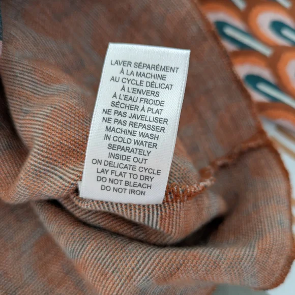 Twik Multicolor Patterned Crop Top with Drawstring - Picture 6 of 7